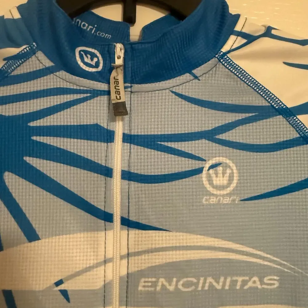 Canari Men’s Sz XL Biking Bicycle Cycling Jersey Ride Encinitas Cyclery